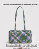 Large Capacity Square Shoulder Bag – Casual Canvas Bowler Handbag for Everyday Use thumbnail 44
