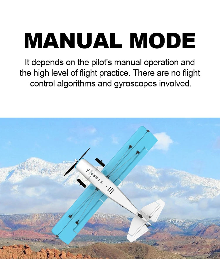 Qidi560 Moore M7 Off-Road RC Plane 4CH Brushless Remote Control Fixed Wing Aircraft – EPP Foam Model