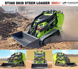 Crawler Skid Steer Loader – Multifunctional Compact Track Loader, Front-End Loader, Customized Chinese Skid Steer thumbnail 22