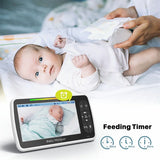 Babystar 5" Video Baby Monitor with Remote Pan-Tilt-Zoom Camera and Two-Way Audio thumbnail 11