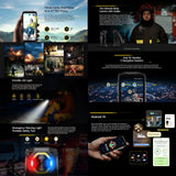 Ulefone Armor Mini 20T Pro Rugged 5G Smartphone 4.7" Display 8GB+256GB Thermal Imaging NFC LED Light Android 14 6200mAh thumbnail 5