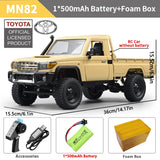 MN82 LC79 1:12 Retro 4WD RC Pickup Truck with LED Lights – Professional Remote Control Off-Road Model thumbnail 19