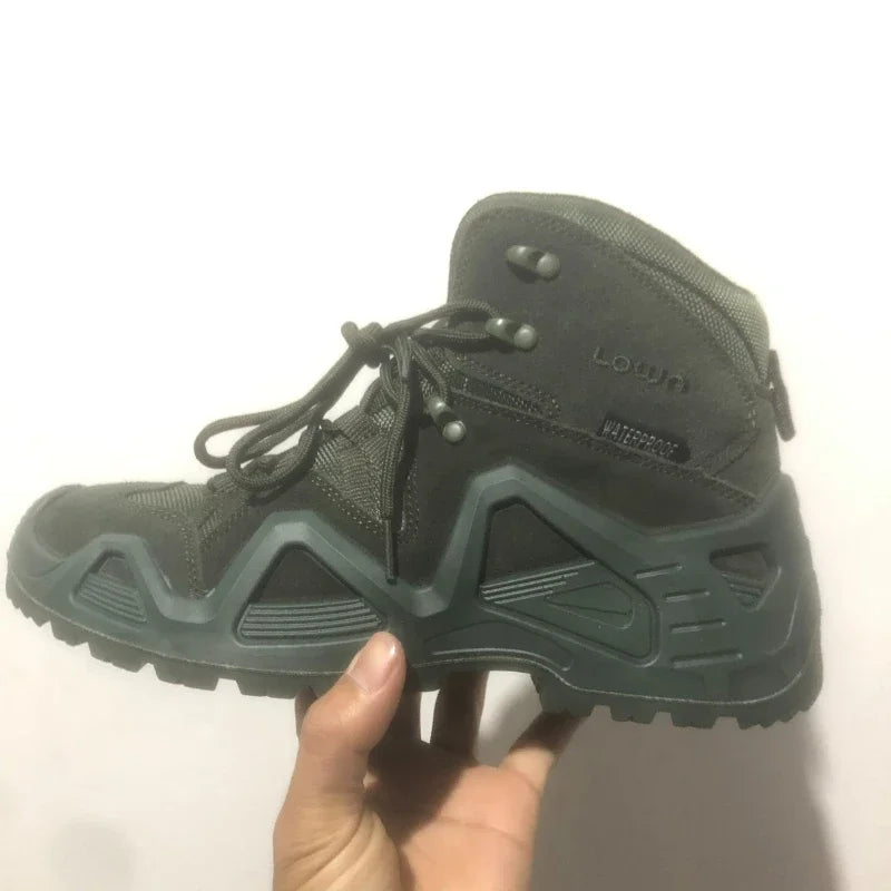 Men’s Outdoor Hiking Shoes – Anti-Slip Climbing Shoes, Size 40–47 | Breathable Suede & Rubber Sole