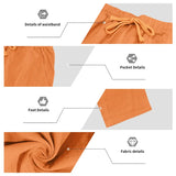 Men's 16-Color Breathable Linen Yoga Pants Loose Casual Sportswear for Spring/Summer thumbnail 27