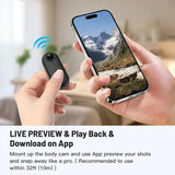 H88 Mini Body Camera 1080P Full HD WiFi Action Cam with Helmet & Handlebar Mount thumbnail 3