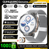 KAVSUMI X3 Outdoor GPS Smartwatch Ultra 2025 1000mAh AMOLED Display 10ATM Waterproof Bluetooth Call Sports Watch thumbnail 34