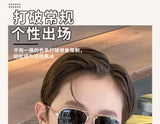 Kids Metal Oval Sunglasses – Cute Fashion Mirror Lens UV Protection for Boys & Girls thumbnail 8