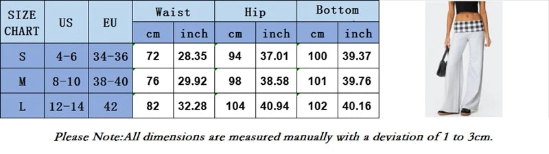 Casual Wide Leg Sweatpants for Women – Fold Over Low Rise Flare Yoga & Lounge Pants