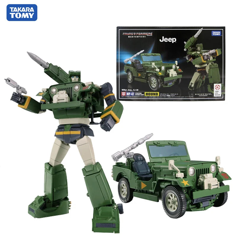 Transformation MasterPiece KO MP-47 Hound G1 Series Action Figure – Robot Collectible Toy