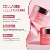 Moisturizing Collagen Jelly Cream with Niacinamide and Hydrolyzed Collagen 100ml Anti-Aging Firming Hydrating Face Cream thumbnail 10