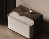 Nordic Minimalist Bedside Table with Storage Drawers – Modern Glamour Nightstand for Bedroom thumbnail 14