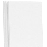 5pcs White Blank Square Artist Canvas Wooden Frame Cotton Boards for Oil, Acrylic & Watercolor Painting thumbnail 4