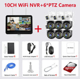 100% Wire-Free Solar PTZ Dual Lens 12.5" LCD Monitor 10CH WiFi NVR 8MP 4K Wireless Home Security Camera System thumbnail 36