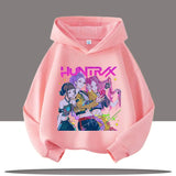 K-pop Demon Hunters Hoodie for Kids – Boys & Girls Fashion Pullover with Saja Print thumbnail 19