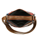 Vintage PU Leather Armpit Shoulder Bag for Women – Geometric Rivet Crossbody Satchel thumbnail 6
