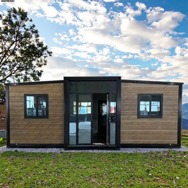 Expandable Prefab Container House 20ft 30ft 40ft Portable Steel Modular Home