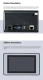 Huaqingjun 4.3 Inch LCD Touch Screen Ethernet RS485/232 HMI for PLC DC19-30V LAN RJ45 thumbnail 16