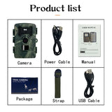 36MP Wildlife Hunting Camera with 1080P Video, 120° Wide Lens, 0.3s Trigger, Night Vision, IP66 Waterproof thumbnail 19