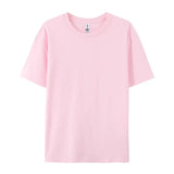 100% Cotton Women’s Loose Fit O-Neck T-Shirt – Casual Short Sleeve Summer Top thumbnail 33