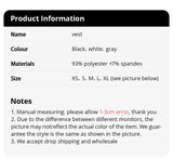 3-Piece Women’s Solid Color Knit Tank Top Vest Set thumbnail 8