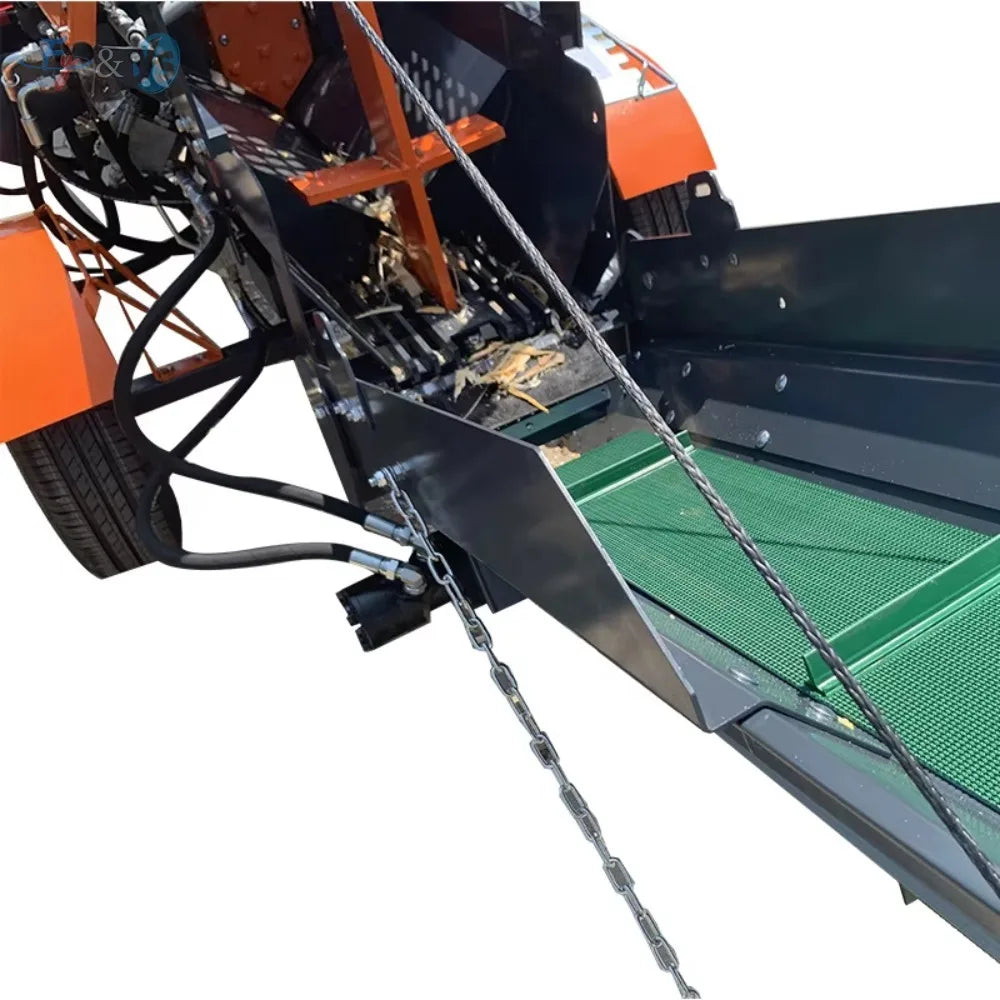 Customized Automatic Wood Processor - Electric/Diesel/Gasoline Firewood Splitter with Industrial Sawing System
