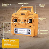 536 12-Channel 1:14 Alloy Remote Control 8-Wheel Heavy-Duty Engineering Dump Truck Toy with Lights thumbnail 5