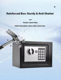Electronic Digital Keypad Lock Safe – All Steel Security Box for Home & Office thumbnail 5