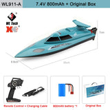 WL916 / WL912-A RC Speedboat 2.4GHz High-Speed Remote Control Racing Boat for Kids thumbnail 41