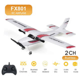 FX801 RC Plane EPP Foam 2.4G 2CH RTF Remote Control Airplane for Kids thumbnail 10