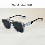 ZUIDID Vintage Square Sunglasses UV400 Travel Fashion Glasses for Men and Women Model 02056 thumbnail 4