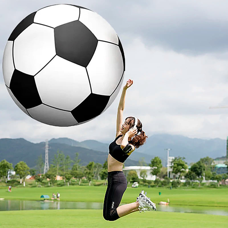 Giant Inflatable Beach Soccer Ball 70–200cm PVC Outdoor Lawn & Beach Sports Toy
