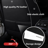 Leather Universal Car Seat Cover for BMW X1 X3 X4 X5 X6 F10 F20 320 520 525 E36 E46 Waterproof Interior Seat Protector thumbnail 6