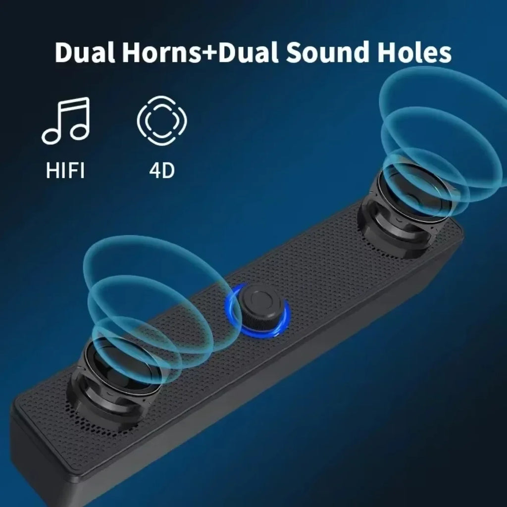 K2852 Series Home Theater Sound System Bluetooth 3D Surround Soundbar PC Speaker for TV with Subwoofer Stereo Music Box