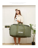 Camouflage Waterproof Oxford Travel Duffle Bag – Large Capacity Moving & Storage Bag thumbnail 33