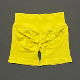 Women High Waist Fitness Shorts – Yoga, Gym, Running Sportswear thumbnail 45