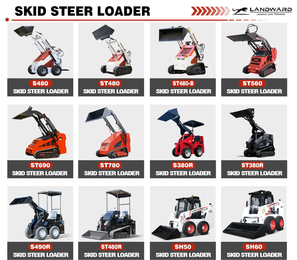 Crawler Skid Steer Loader – Multifunctional Compact Track Loader, Front-End Loader, Customized Chinese Skid Steer