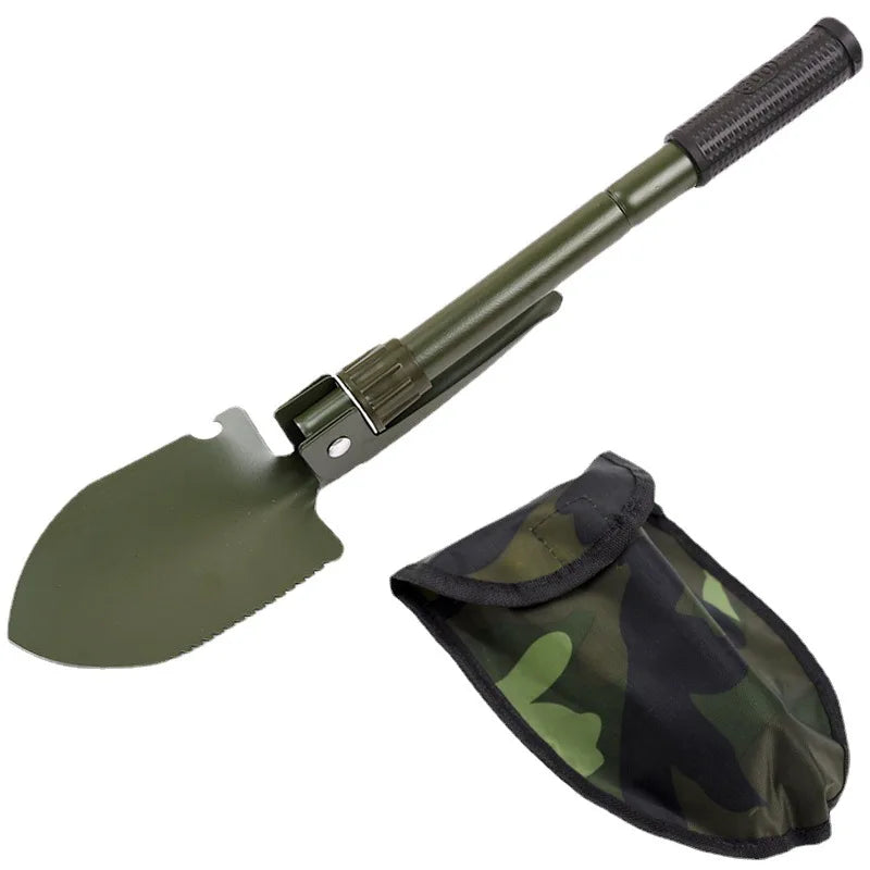 Foldable Portable Truck-Mounted Engineer Shovel – Multi-Purpose Survival & Camping Tool