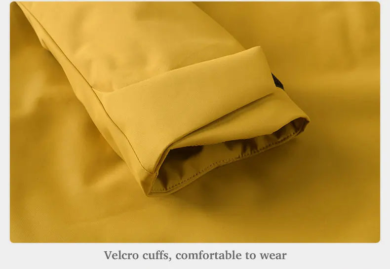 JNLN Unisex Waterproof Fleece Jacket – Winter Windproof Thermal Windbreaker for Men & Women