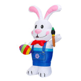 6ft LED Inflatable Easter Bunny with Eggs – Luminous Garden Decoration thumbnail 11