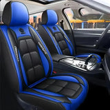 Full Leather Car Seat Cushion – All Season Universal Driver & Passenger Seat Cover Pad | 1pc or 2pcs thumbnail 18