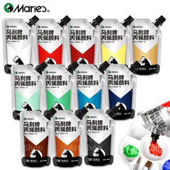 12 Colors Marie’s Acrylic Paint Set – 100ml Vibrant Acrylic Paints for Canvas, Rocks, Crafts, Wood, and Stone