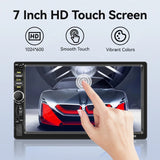 VENBES 7-Inch CarPlay Android Auto 2-DIN Car Stereo with Touchscreen, Bluetooth, USB, FM – Universal Fit thumbnail 4