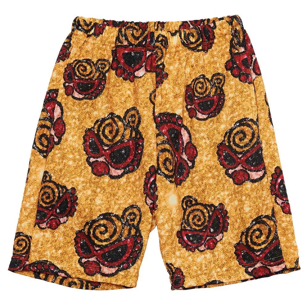 Kids Board Shorts & T-Shirt Set – Colorful Cartoon Cotton Summer Outfit for Girls & Boys