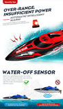 HJ808 RC Battery Boat 2.4GHz 25km/h High-Speed Remote Control Racing Ship Model Toy thumbnail 9