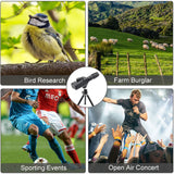 WiFi Digital Telescope 70X Zoom with 2MP Camera & 1080p Video | Mobile Detective Crosshairs Positioning | Lightweight & Portable Design thumbnail 13