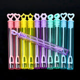 10-50pcs Colorful Heart Bubble Soap Bottles with Wands – Kids Party Favors & Wedding Gifts thumbnail 3