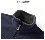 Men’s Thermal Polar Fleece Tactical Jacket – Windproof Outdoor Softshell Coat for Hiking & Survival thumbnail 8