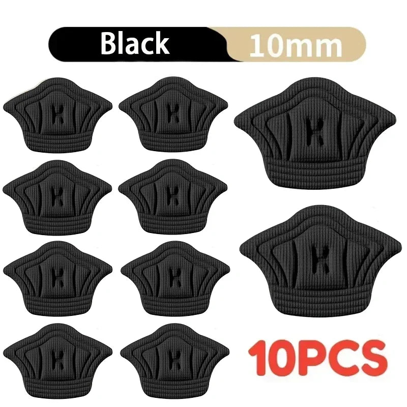 5 Pairs Adjustable Shoe Heel Pads – Insoles for Sports & Everyday Shoes