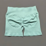Women High Waist Fitness Shorts – Yoga, Gym, Running Sportswear thumbnail 33