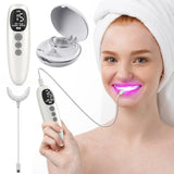Teeth Whitening Accelerator 650nm Red and Blue LED Light Therapy Device for Gum Health and Oral Care thumbnail 1